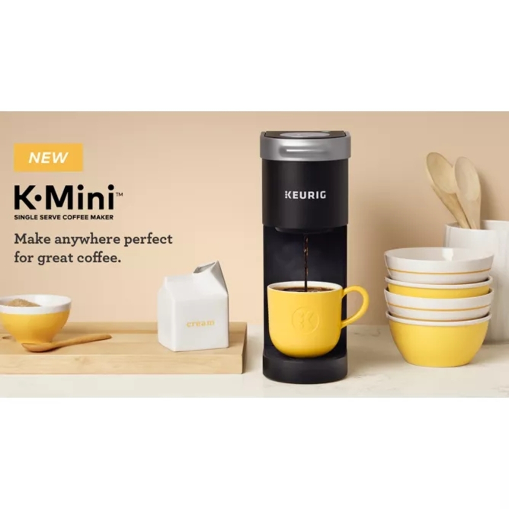 Keurig K-Mini Black Coffee Maker Single Serve Coffee Maker